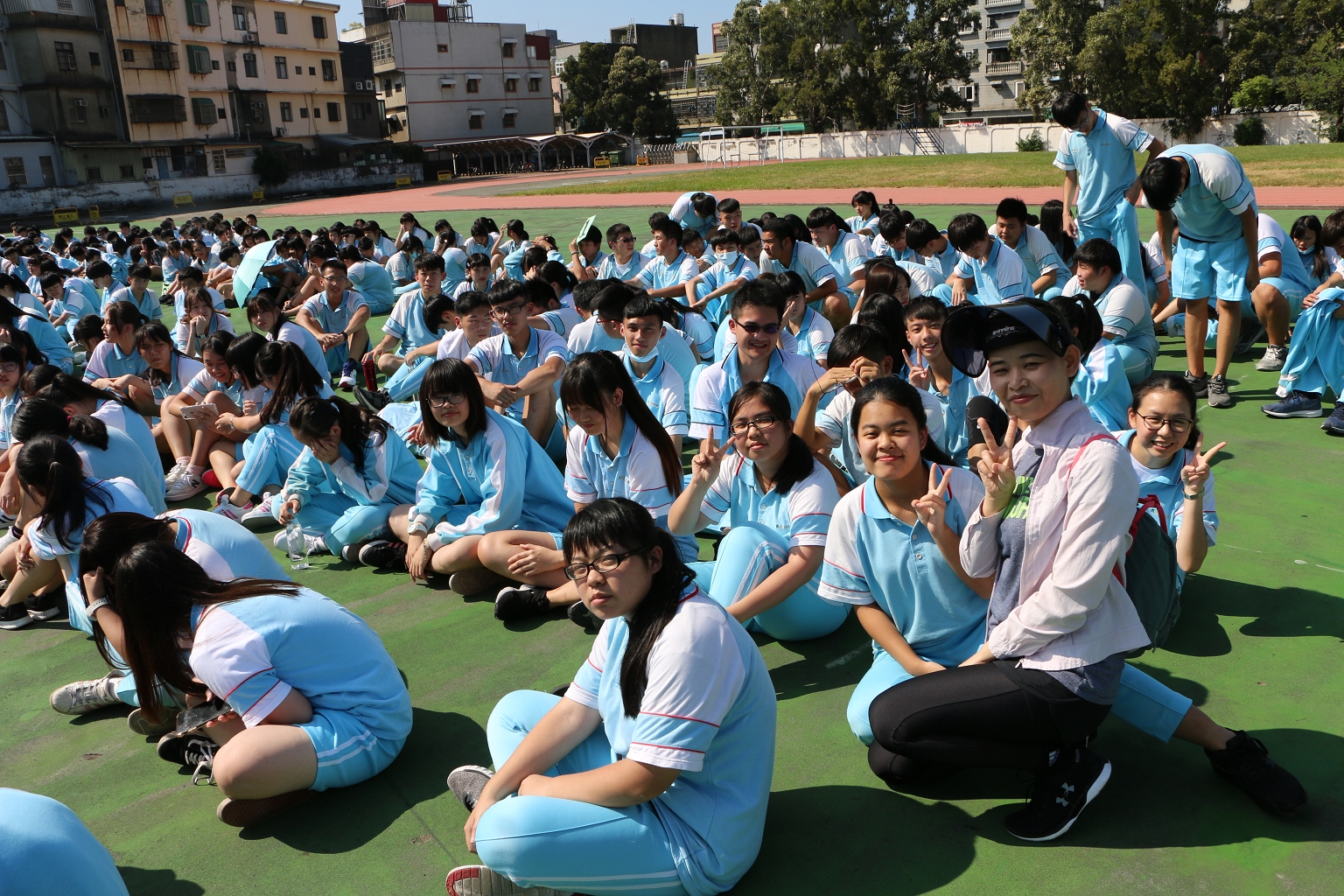 107学年光复中学爱恒慢飞18尖山公益路跑 - 新竹市光复高中