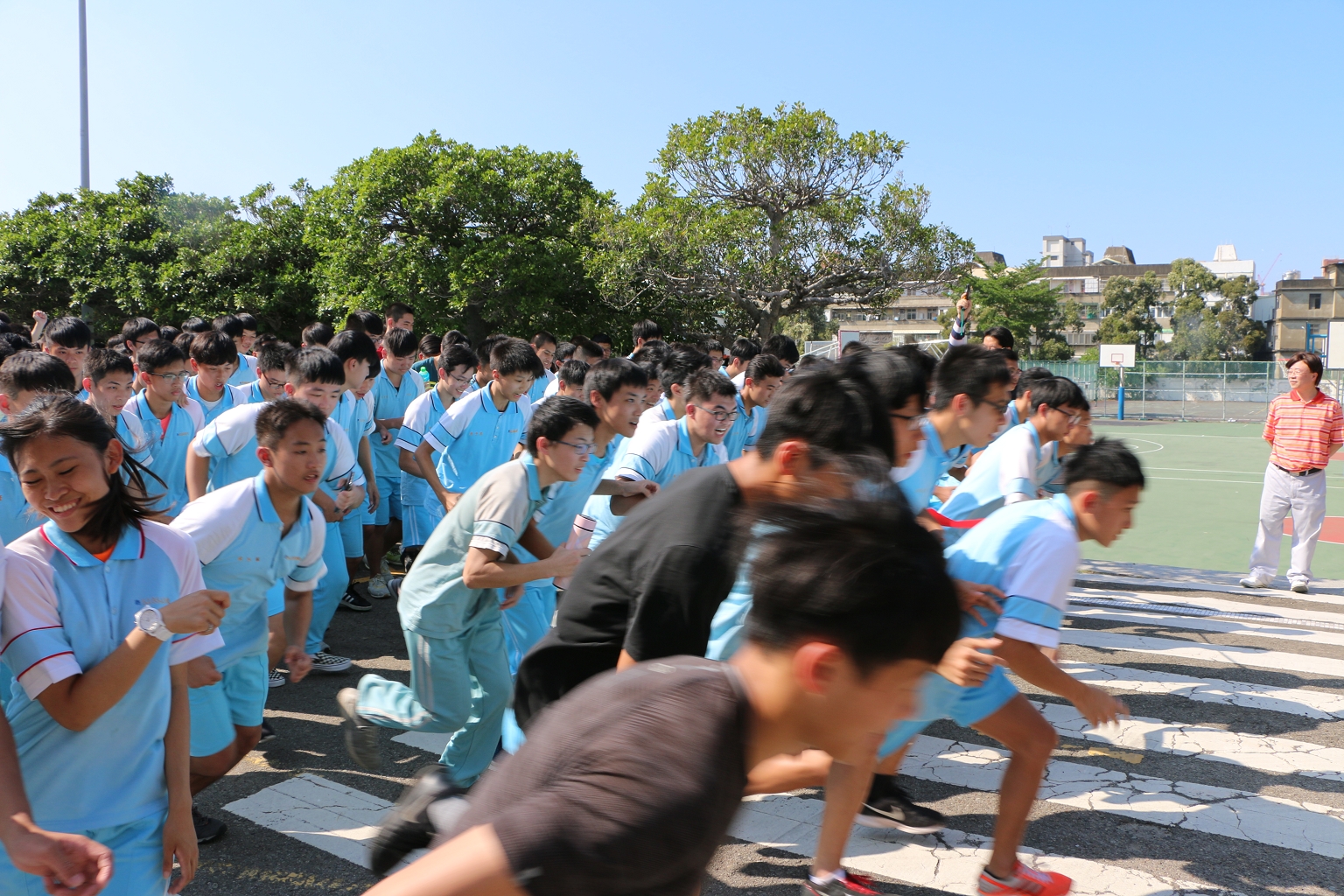 107学年光复中学爱恒慢飞18尖山公益路跑 - 新竹市光复高中